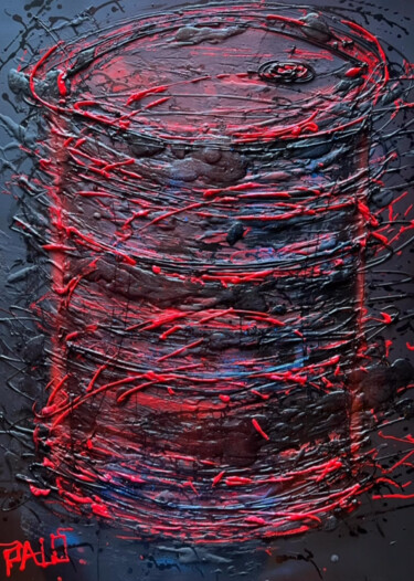 Ζωγραφική με τίτλο "Oil On Canvas" από Cédric Palobart (Palo), Αυθεντικά έργα τέχνης, Ακρυλικό