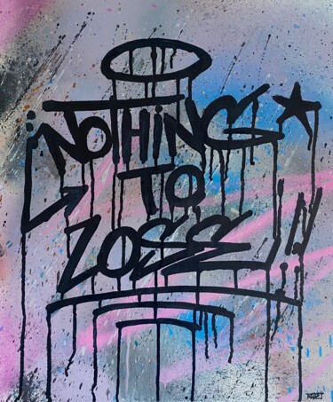 Painting titled "Nothing to lose" by Aste, Original Artwork, Spray paint