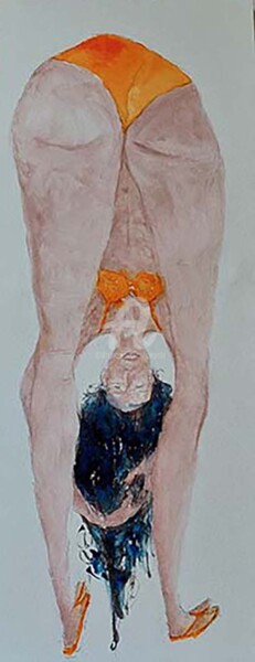 Pintura titulada "Zeste d'orange" por Cegede, Obra de arte original, Tinta