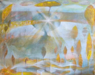 Peinture intitulée "Свет ради которого…" par Natalia Kovaleva, Œuvre d'art originale, Acrylique Monté sur Châssis en bois