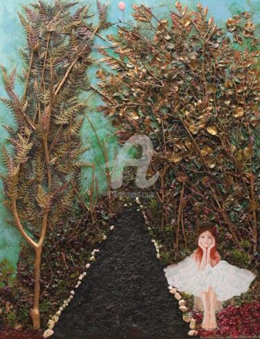 Картина под названием "GRANDIOSA SVENDITA…" - Celestina Salemi, Подлинное произведение искусства