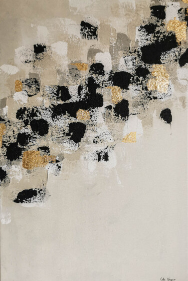 Painting titled "Grey shades" by Célia Nouguier, Original Artwork, Acrylic