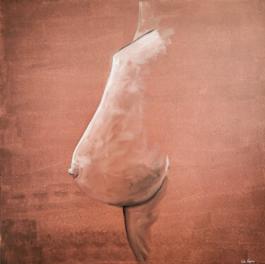 Картина под названием "La vie" - Célia Nouguier, Подлинное произведение искусства, Акрил