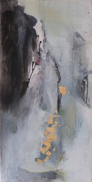 Peinture intitulée "Light - covid day 28" par Celia Papasian, Œuvre d'art originale, Huile