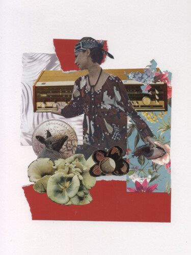 Collages intitolato "sound & vision" da Celia Regina, Opera d'arte originale, Collages