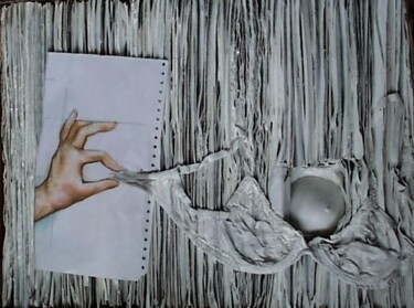 Peinture intitulée "les secrets de l'ar…" par Céline Bonais, Œuvre d'art originale
