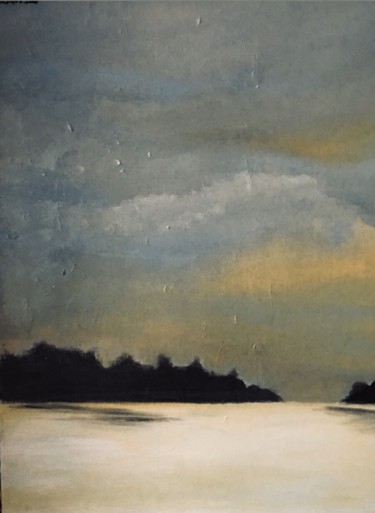 Painting titled "La Loire soleil d’…" by Les Toiles De Céline, Original Artwork, Acrylic