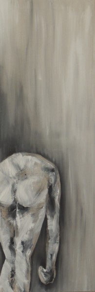 Peinture intitulée "melancolie 2" par Celine Leynaud, Œuvre d'art originale