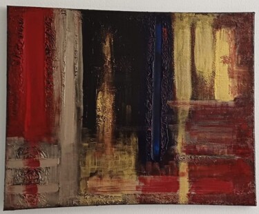Painting titled "509" by Céline Loy, Original Artwork, Acrylic Mounted on Wood Stretcher frame