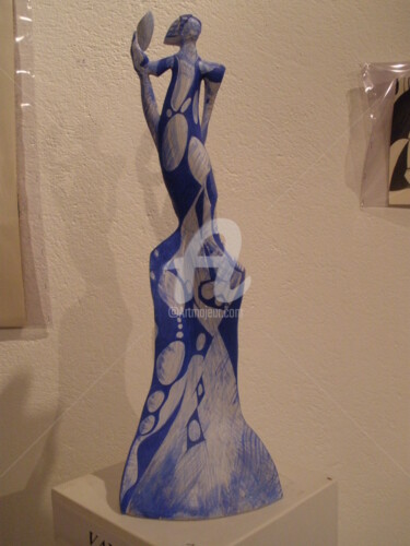 Sculpture titled "vanitée" by Céline Pariggi (Wen Dao), Original Artwork, Ceramics