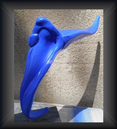Sculpture titled "mouvement-n-7.jpg" by Céline Pariggi (Wen Dao), Original Artwork, Ceramics