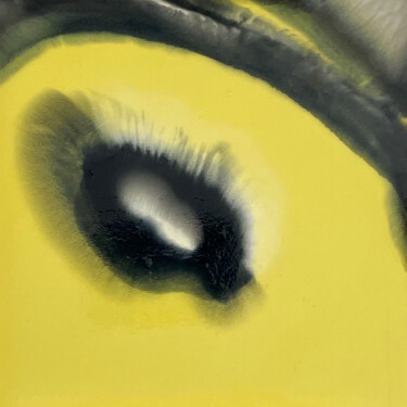 Peinture intitulée "L'oeil" par Céline Vasseur, Œuvre d'art originale, Huile