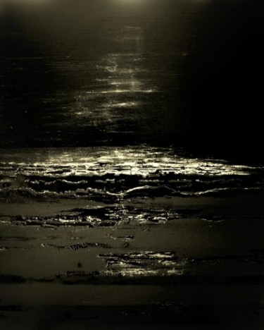 Картина под названием "Black Sea" - Cel Ine, Подлинное произведение искусства, Масло