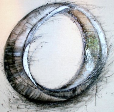 Peinture intitulée "Le Cycle de la Vie" par Cel Ine, Œuvre d'art originale, Huile