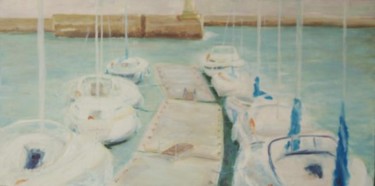 Painting titled "Camaret 3" by Céline Laforêt, Original Artwork