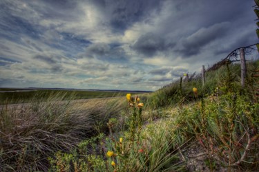 Photographie intitulée "La plage de la Maye" par Céline Pivoine Eyes, Œuvre d'art originale, Photographie numérique