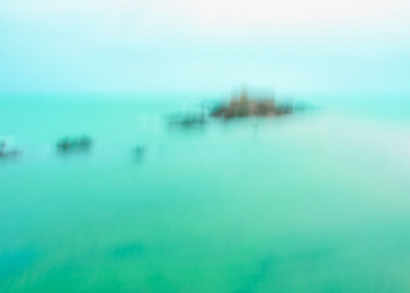 Le Fort National de Saint-Malo en icm Photographie intitulée "Le Fort National de…" par Céline Pivoine Eyes, Œuvre d'art originale, Photographie numérique