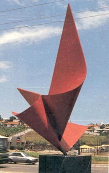 Sculpture titled "Sensual Abstraction" by Celso Cunha Neto, Original Artwork