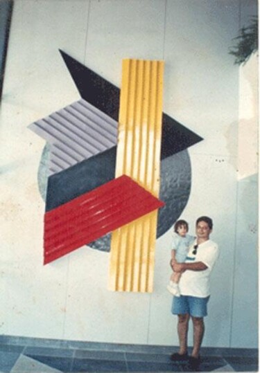 Sculpture titled "prismática" by Celso Cunha Neto, Original Artwork