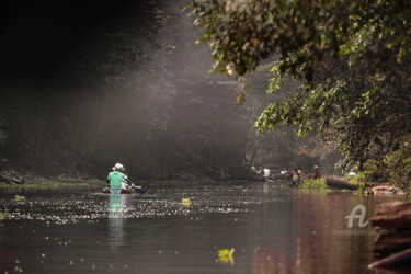 Photography titled "Navigating the Rio…" by Celso Lobo, Original Artwork, Digital Photography