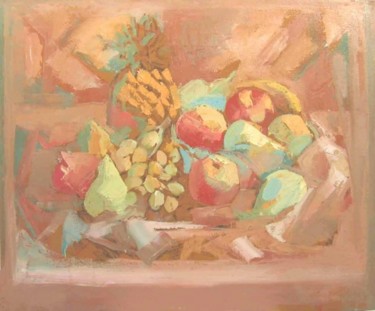 Peinture intitulée "Fruits" par Mumtaz Celtik, Œuvre d'art originale