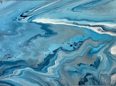 Peinture intitulée "Pleine mer" par Cendrique Nouchy-Desjeux (Cendrique Art), Œuvre d'art originale, Acrylique