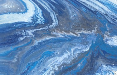Peinture intitulée "OCEAN" par Cendrique Nouchy-Desjeux (Cendrique Art), Œuvre d'art originale, Acrylique Monté sur Châssis…