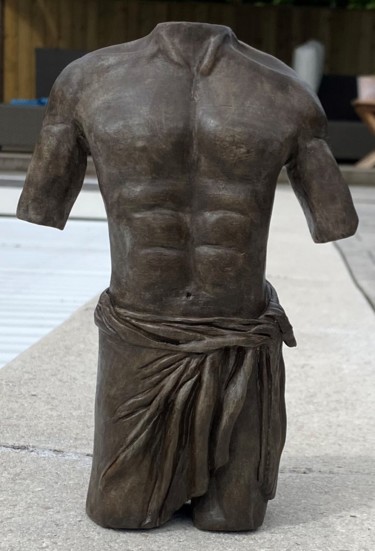 Скульптура под названием "THE BODY" - Cendrique Nouchy-Desjeux (Cendrique Art), Подлинное произведение искусства, Терракота