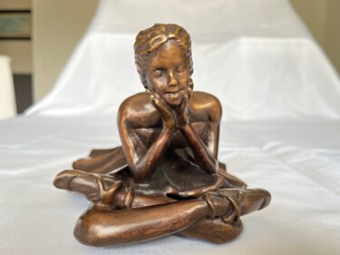 Escultura intitulada "ANNA DANSEUSE EN BR…" por Cendrique Nouchy-Desjeux (Cendrique Art), Obras de arte originais, Bronze