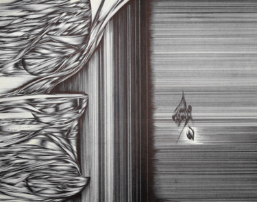 Desenho intitulada "The Arrival" por Cerde, Obras de arte originais, Canetac de aerossol