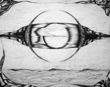 Рисунок под названием "Nautical" - Cerde, Подлинное произведение искусства, Шариковая ручка