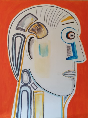 Painting titled "Inmuno-logico" by Núria Cerezo, Original Artwork, Acrylic