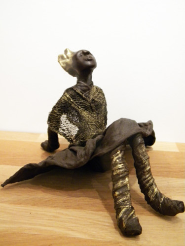 Sculpture intitulée "Alida" par Cerise, Œuvre d'art originale, Terre cuite
