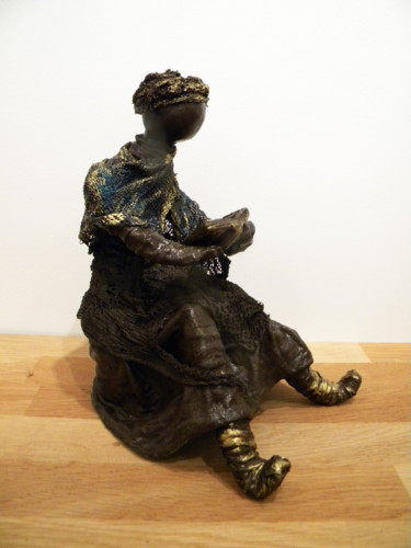 Sculpture intitulée "Joséphine" par Cerise, Œuvre d'art originale, Terre cuite