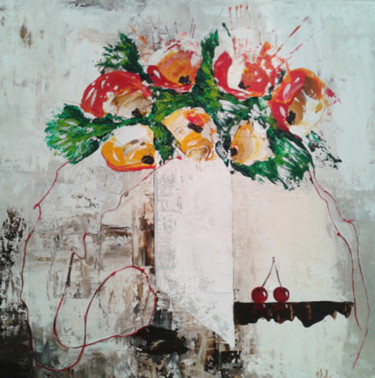 "Bouquet" başlıklı Tablo Cerise tarafından, Orijinal sanat, Akrilik