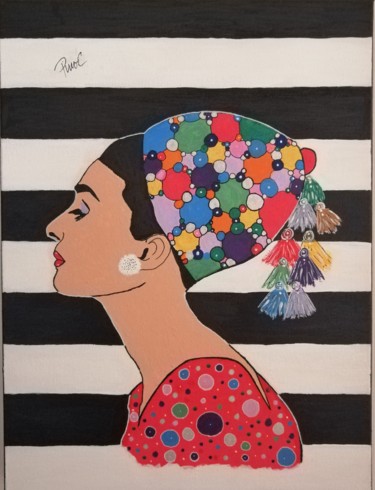 Peinture intitulée "Audrey Hepburn for…" par Pinoc, Œuvre d'art originale, Acrylique