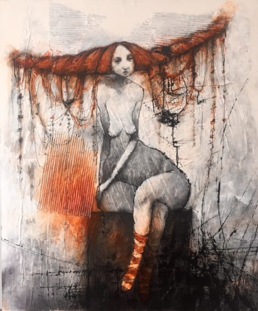 绘画 标题为“Sirena” 由Cesar Ayllón, 原创艺术品