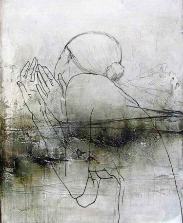 Malerei mit dem Titel "horizonte" von Cesar Ayllón, Original-Kunstwerk