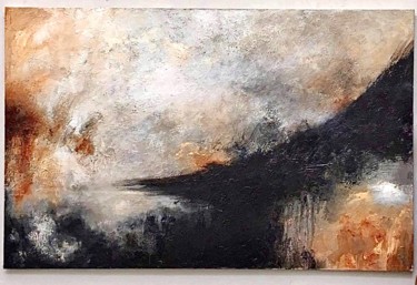 Peinture intitulée "Abstracto" par Cesar Ayllón, Œuvre d'art originale, Huile