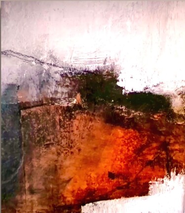 Pintura intitulada "Abstracto 2" por Cesar Ayllón, Obras de arte originais, Óleo