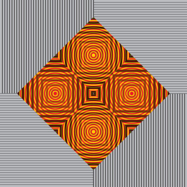 Arte digital titulada "hipnótico 01" por Cesar Benatti, Obra de arte original, Trabajo Digital 2D