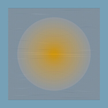 Arts numériques intitulée "radius 207" par Cesar Benatti, Œuvre d'art originale, Travail numérique 2D