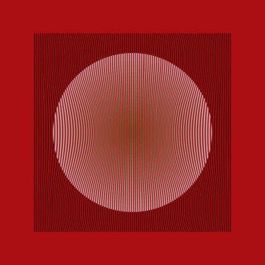 Artes digitais intitulada "radius 204" por Cesar Benatti, Obras de arte originais, Trabalho Digital 2D