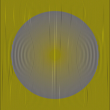 Artes digitais intitulada "radius 201" por Cesar Benatti, Obras de arte originais, Trabalho Digital 2D