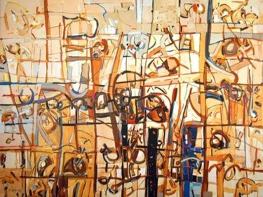 Painting titled "sem titulo 3" by Cesar Veloso, Original Artwork