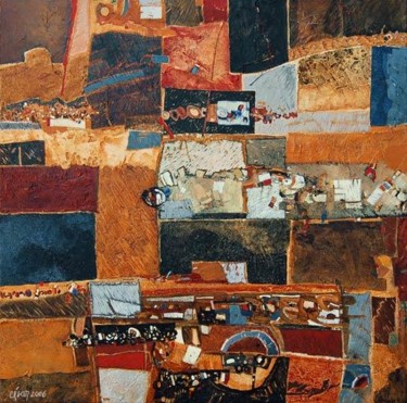 Painting titled "as-i-9" by Cesar Veloso, Original Artwork