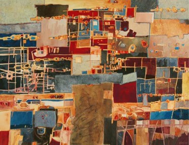 Painting titled "as-i-12" by Cesar Veloso, Original Artwork