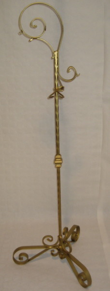 Design intitulada "Porta turibolo oro" por Massimo Ferrini, Obras de arte originais, Acessórios