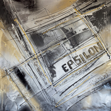 Peinture intitulée "Epsilon" par Caroline Farys, Œuvre d'art originale, Acrylique