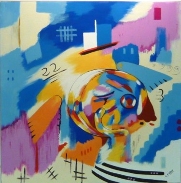 Pintura titulada "Capicua (Serie)" por C F Vay, Obra de arte original, Oleo